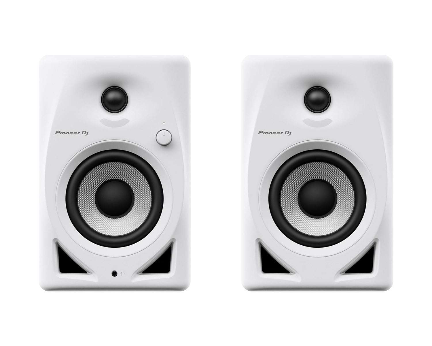 Pioneer DJ DM-40D 4" 2-Way Active Desktop Monitor PAIR White image 0