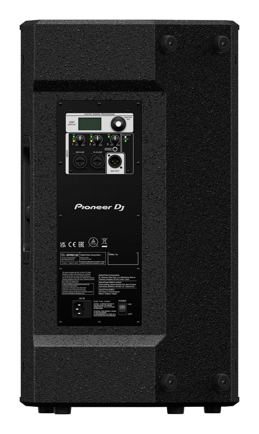 Pioneer DJ XPRS122 12" 2-Way Active PA Speaker with Powersoft Class-D Amp image 1