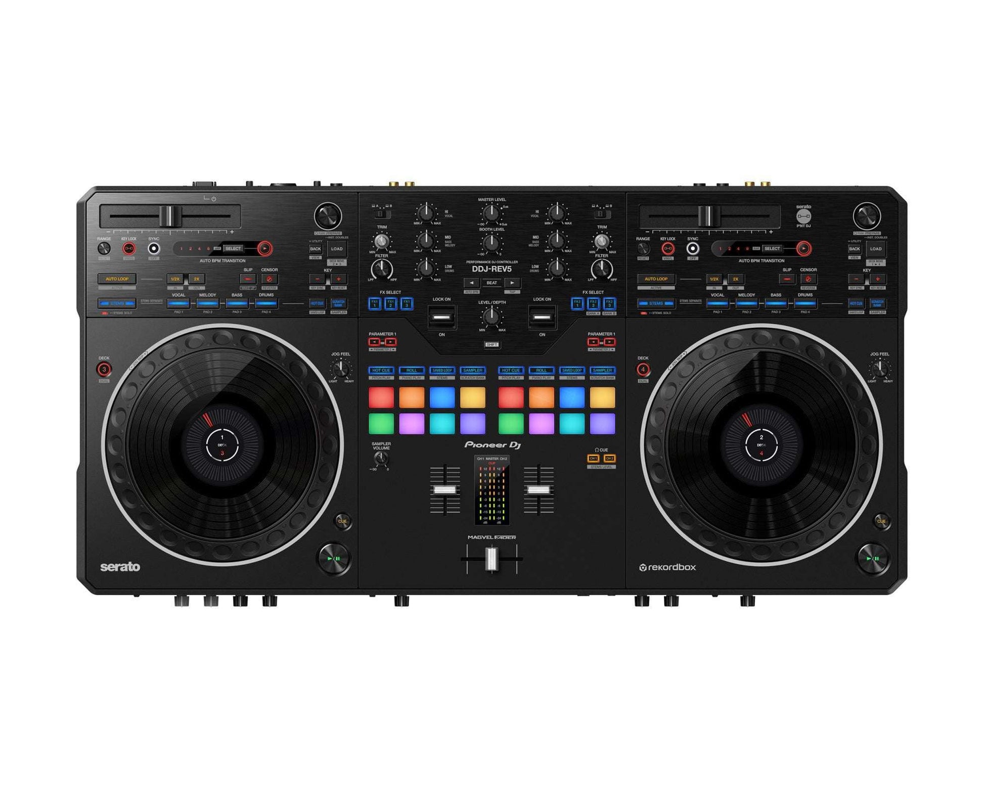 Pioneer DJ DDJ REV5 2-Channel Battle-Style DJ Controller image 0