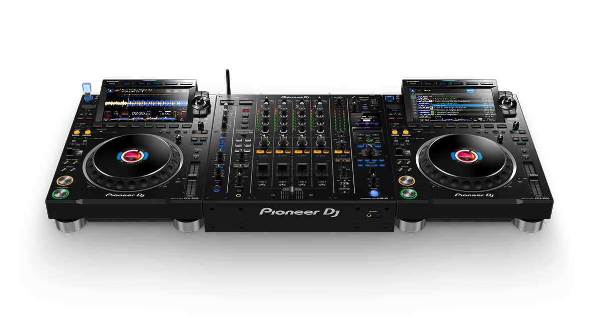 Pioneer DJ 2x CDJ 3000 + DJM A9 Mixer Package image 0