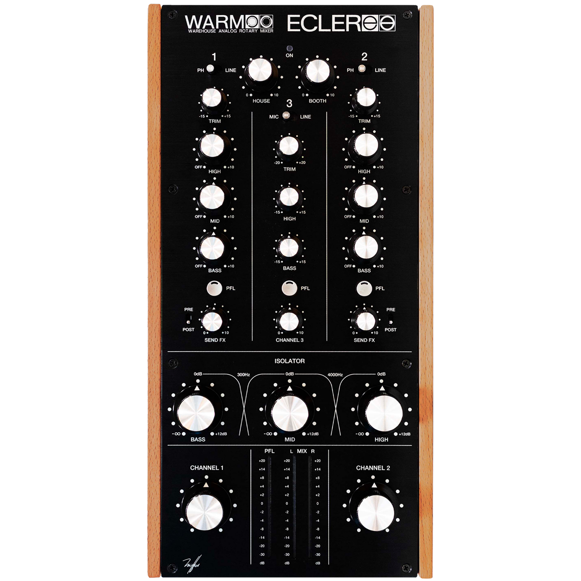 ECLER WARM2 Rotary DJ Mixer 2ch image 0
