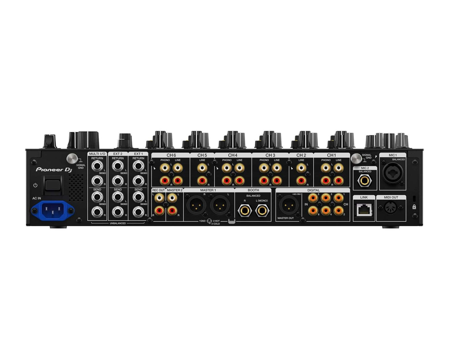 Pioneer DJ DJM V10-LF 6Ch Pro DJ Mixer Long Faders and Optimised Curves image 2