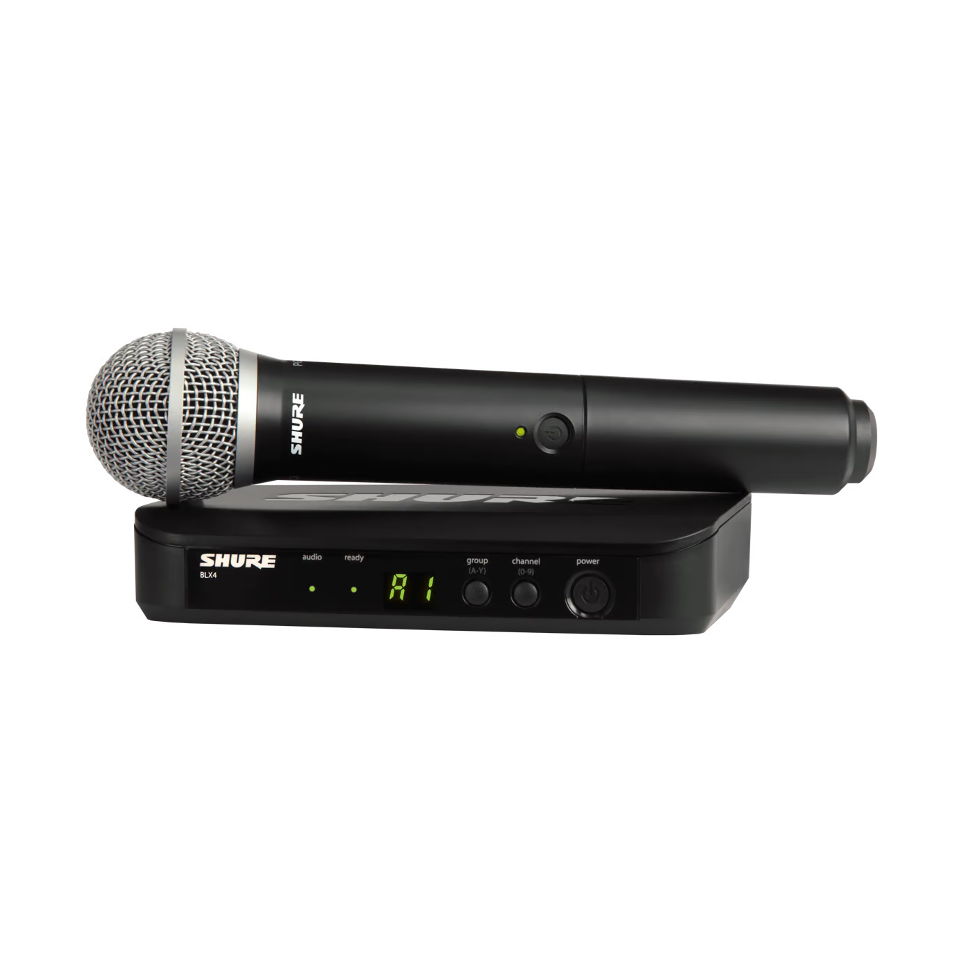 Shure BLX24UK / PG58 K14 Handheld Wireless Vocal Microphone System image 0