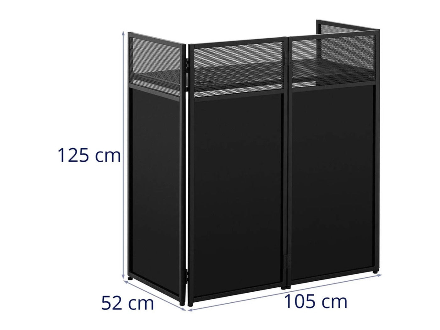 Utimax DJ Booth Combi 56x16x118cm image 0