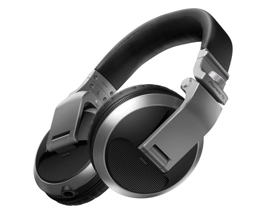 Pioneer DJ HDJX5S Pro DJ 40mm Headphones with Swivel Ear Silver image 0