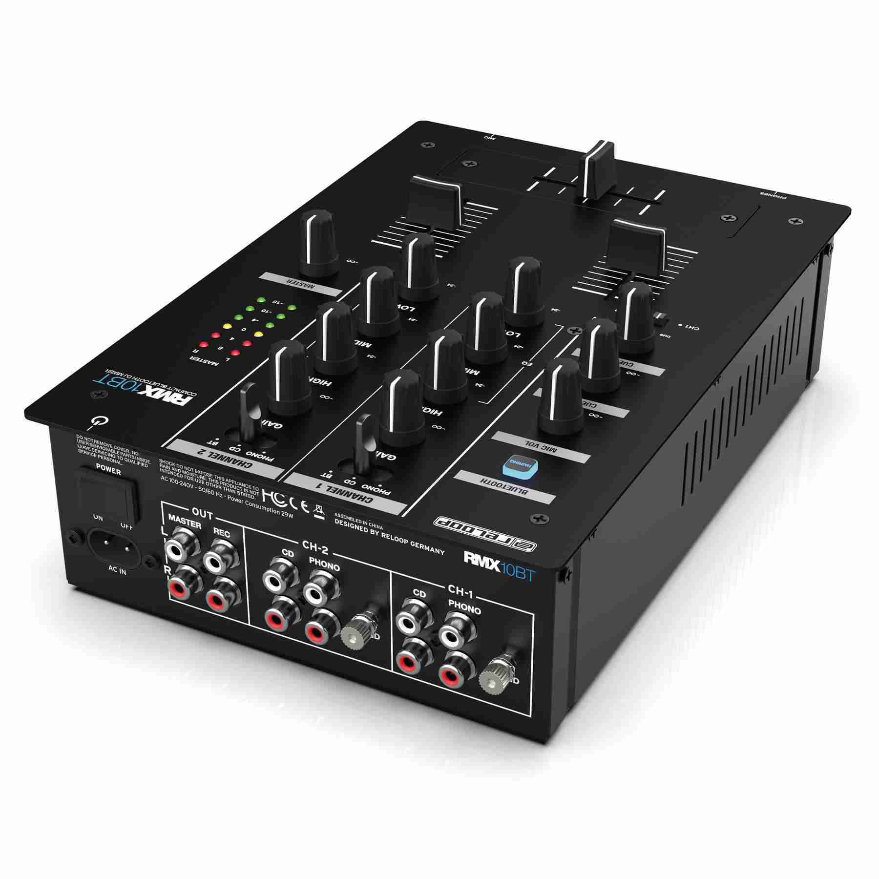 Reloop RMX-10 BT Bluetooth Mixer image 1