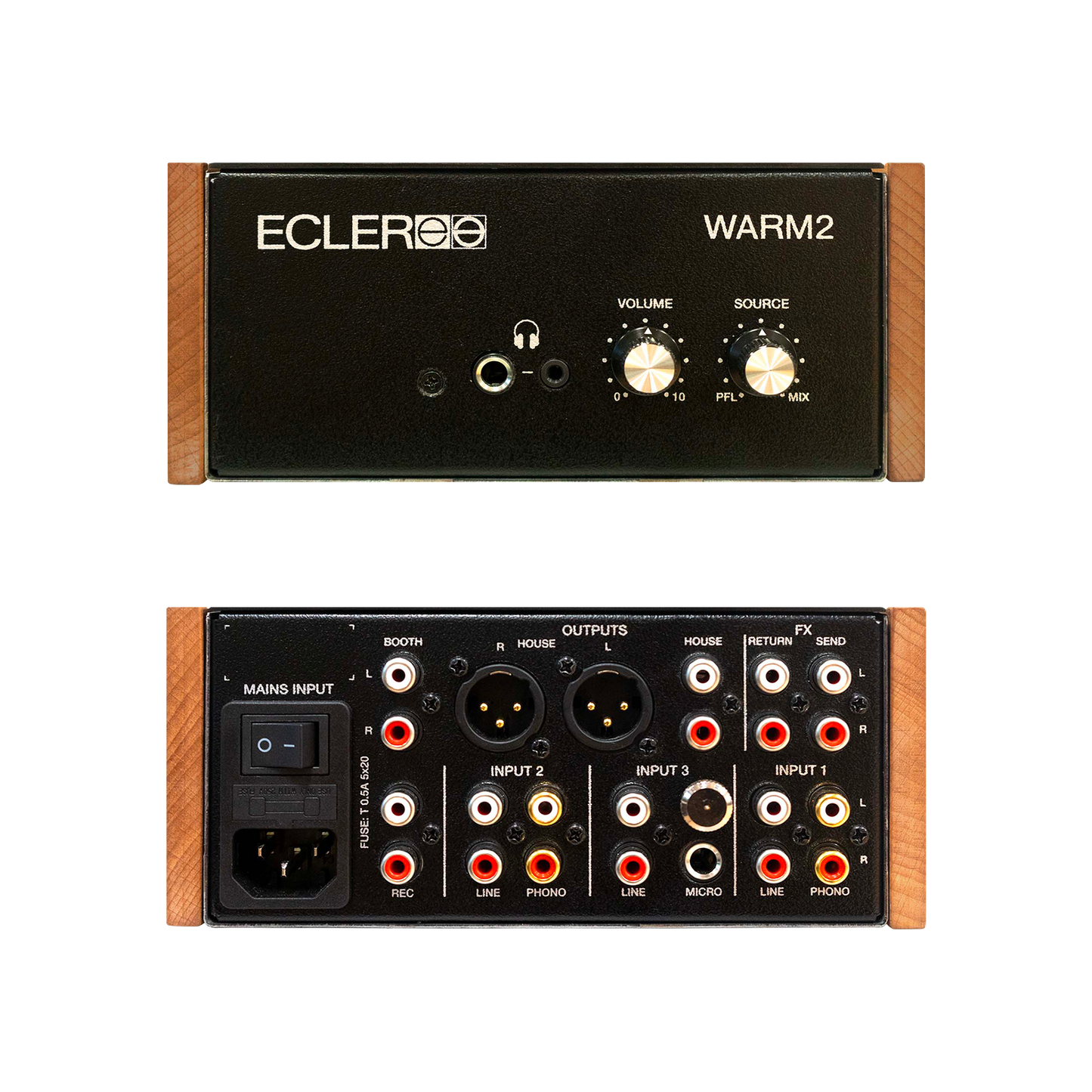 ECLER WARM2 Rotary DJ Mixer 2ch image 1