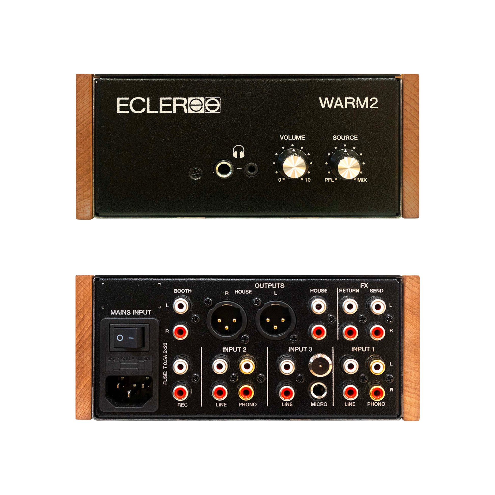 ECLER WARM2 Rotary DJ Mixer 2ch image 1