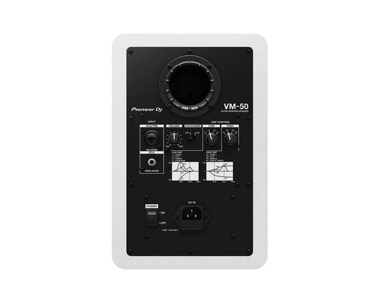 Pioneer DJ VM-50 5" 2-Way Active Monitor Speaker White image 1
