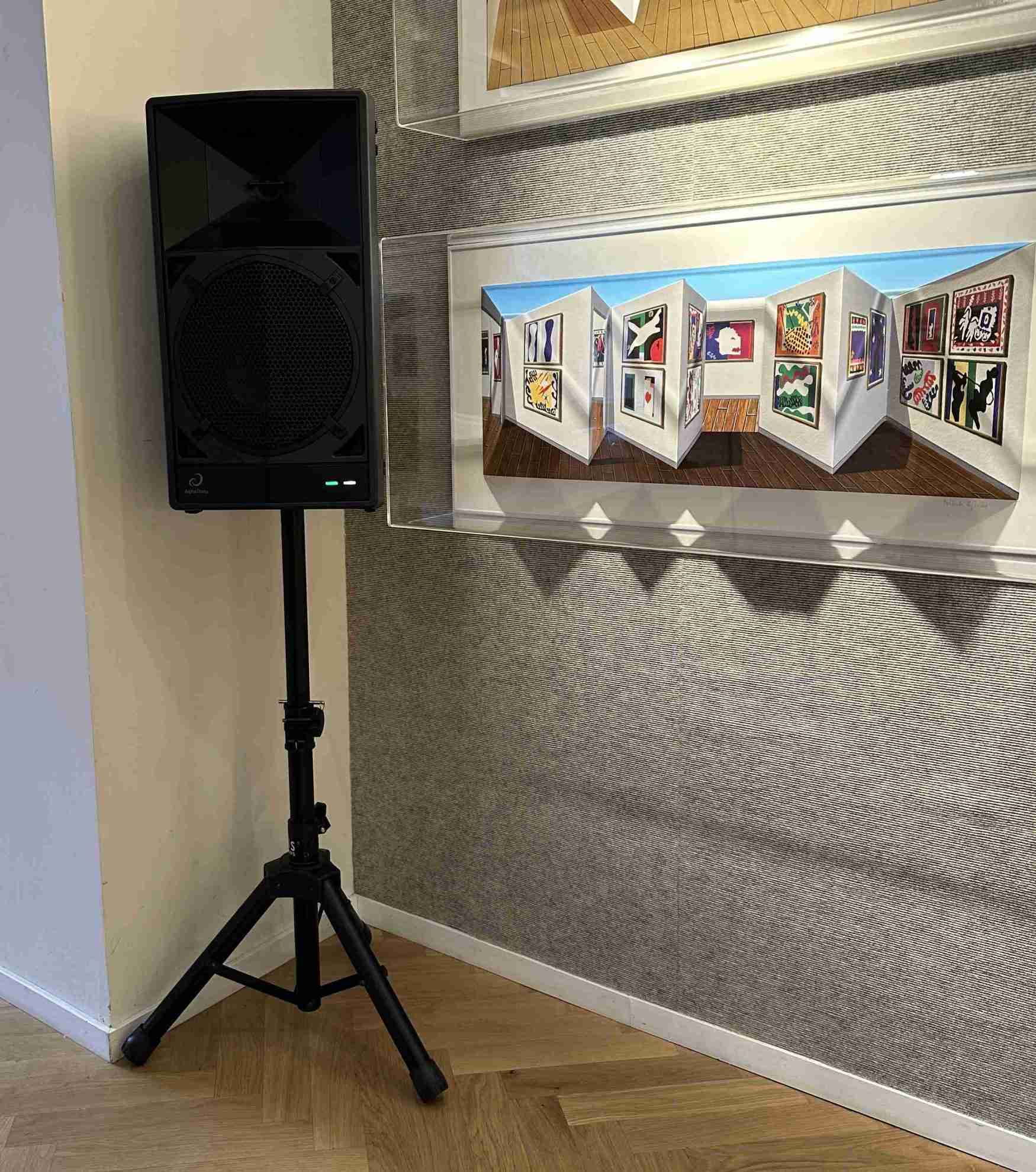 Alpha Theta WAVE EIGHT 8" Battery Powered Loudspeaker + SonicLink image 3