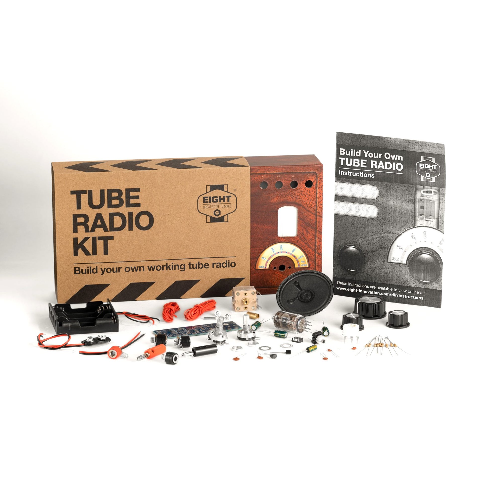 EIGHT Build Your Own Kit - Tube Radio image 1