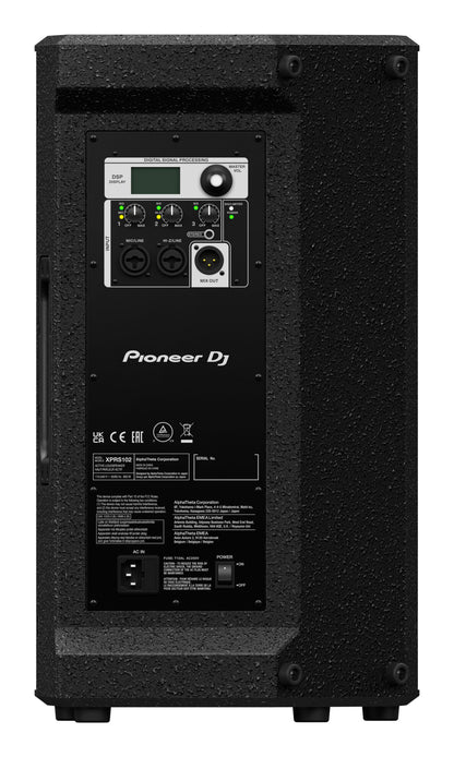 Pioneer DJ XPRS102 10" 2-Way Active PA Speaker with Powersoft Class-D Amp image 4