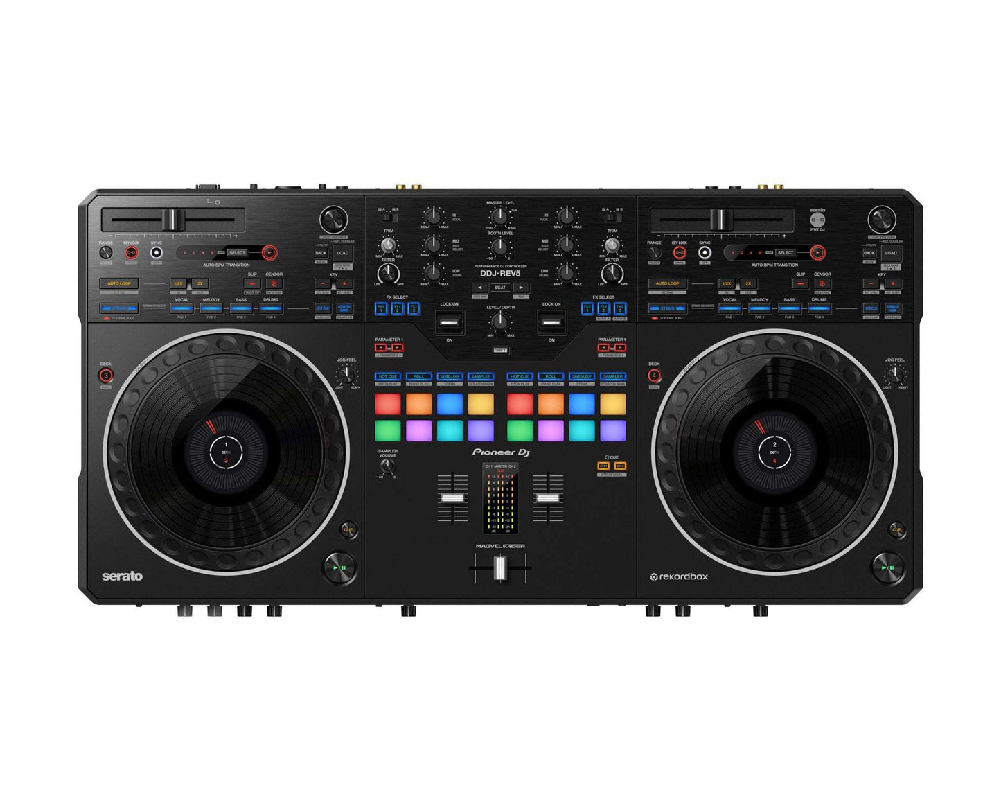 Pioneer DJ DDJ REV5 2-Channel Battle-Style DJ Controller image 0