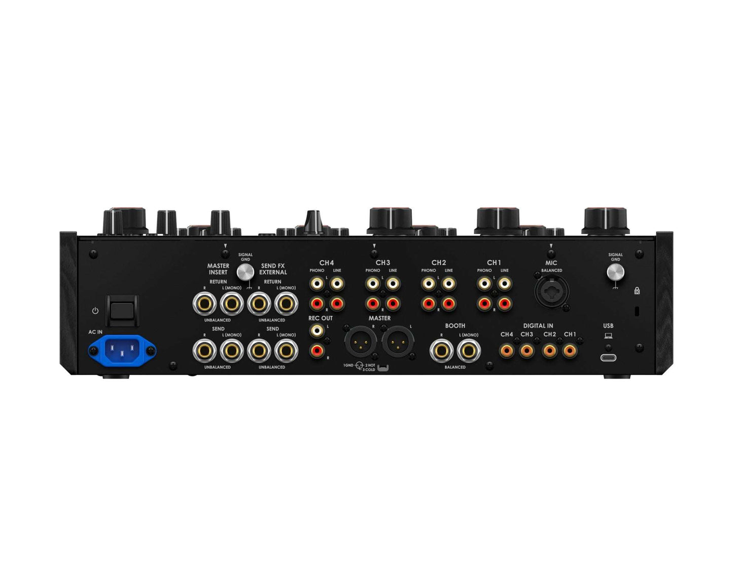 Alpha Theta Euphonia Professional 4 Channel Rotary Mixer B Stock image 2