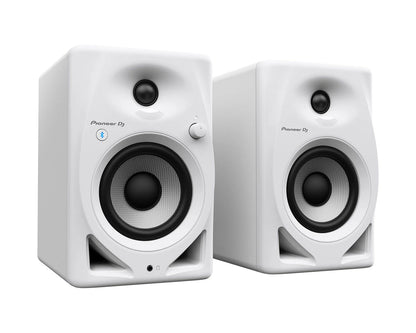 Pioneer DJ DM-40D-BT-W 4" 2-Way Class-D Active Monitor Bluetooth PAIR White