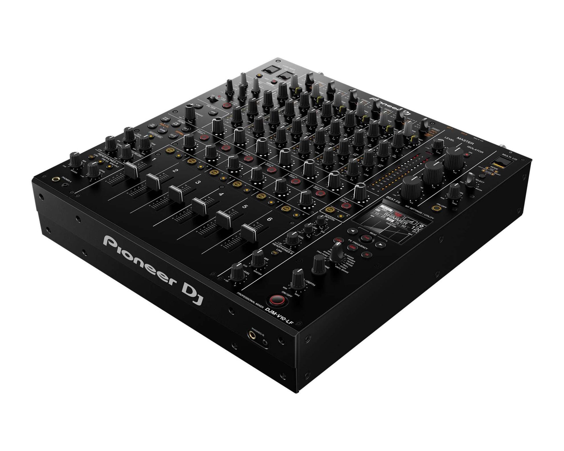 Pioneer DJ DJM V10-LF 6Ch Pro DJ Mixer Long Faders and Optimised Curves image 1