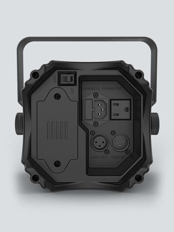 EZLink Par Q4 BT Wireless Battery RGBA LED PAR Uplighter BLK image 1
