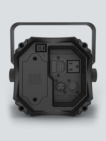 EZLink Par Q4 BT Wireless Battery RGBA LED PAR Uplighter BLK image 1