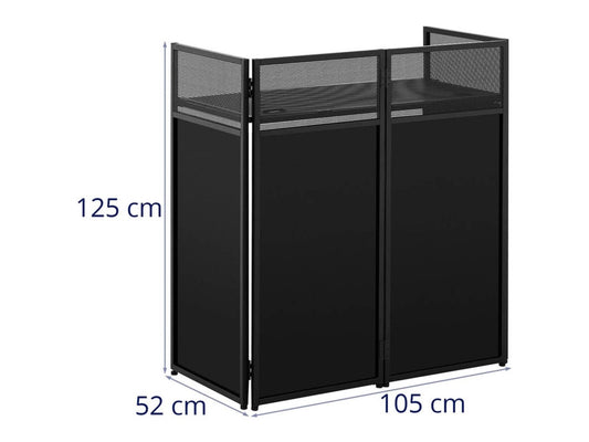 Utimax DJ Booth Combi 56x16x118cm image 0