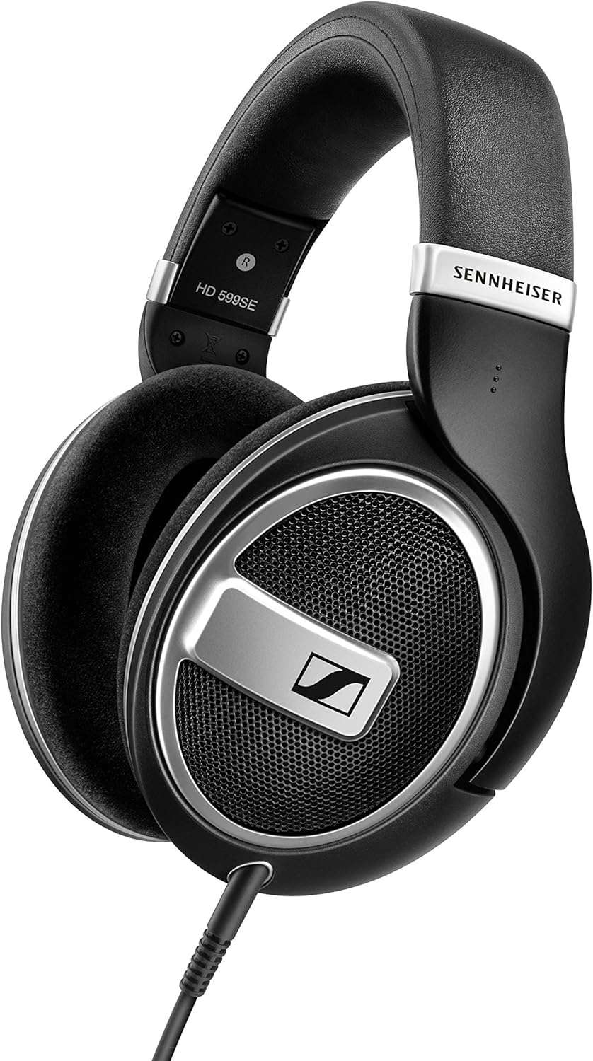 Sennheiser HD 599 Around Ear Open Back Headphones - Black image 0
