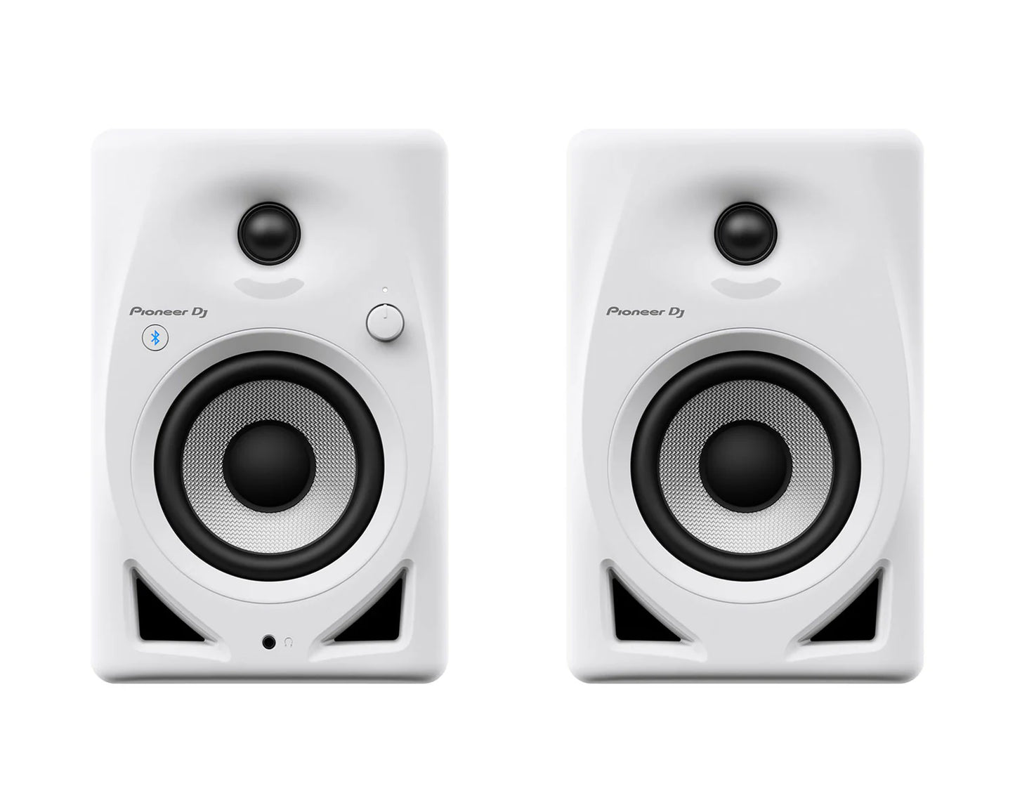 Pioneer DJ DM-40D-BT-W 4" 2-Way Class-D Active Monitor Bluetooth PAIR White