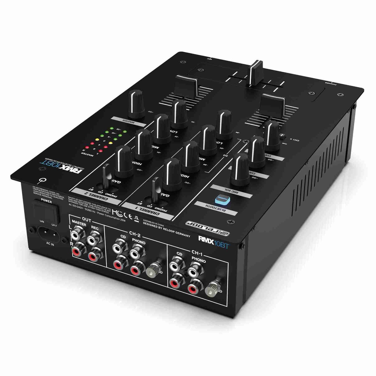 Reloop RMX-10 BT Bluetooth Mixer image 1